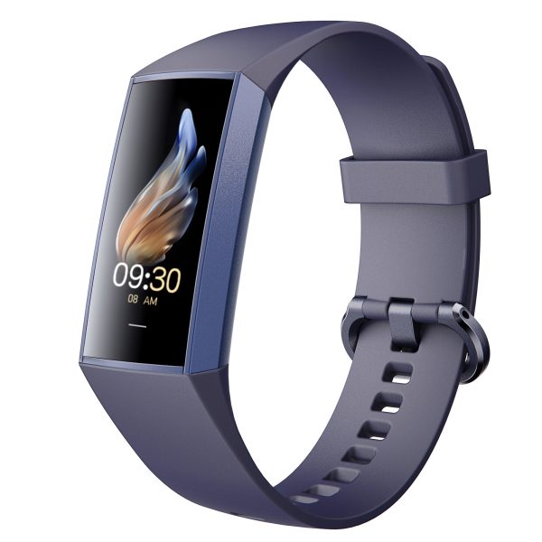C80 Smart AMOLED Screen Power Heart Rate Blood Oxygen Monitoring Bracelet - Image 4