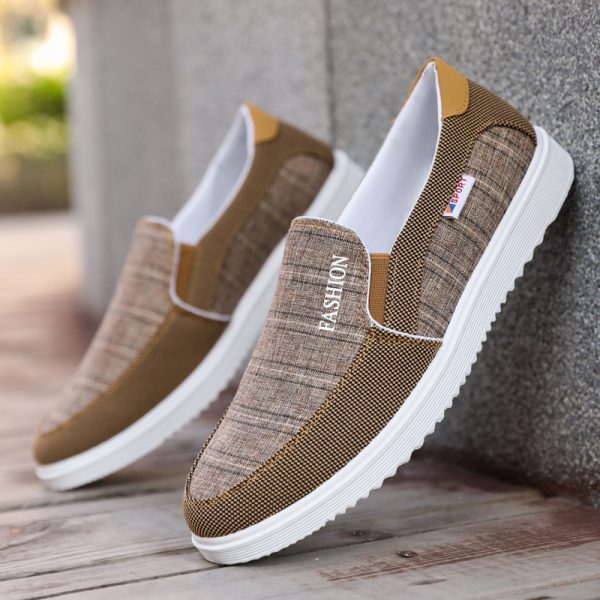 Men's Casual Shoes Board Shoes Breathable Canvas Shoes - Image 7