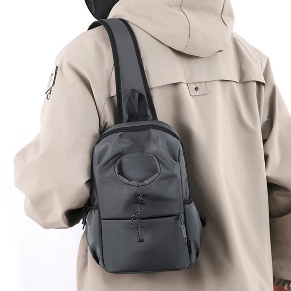 Men's Oxford Cloth Splash-proof Shoulder Crossbody Chest Bag - Image 2