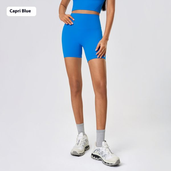 Yoga Shorts Naked Women Feeling No Embarrassment Line Tight Exercise Shorts - Image 10