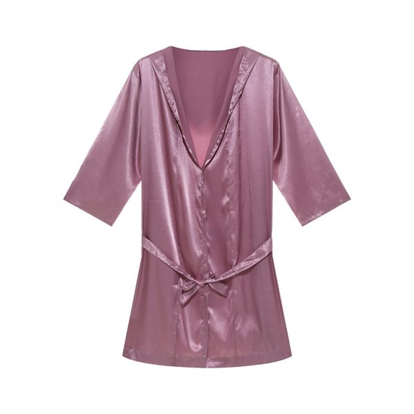 Thin Loose Short Sleeve Pajamas - Image 6