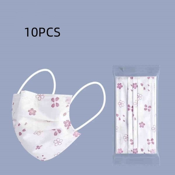 Creative Minimalist Printed Breathing Color Changing Mask - Image 6