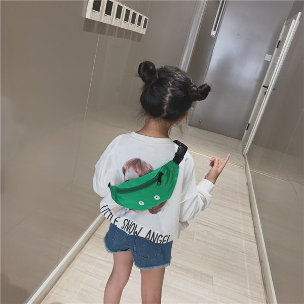 Children's Single-shoulder Waist Bag Funny Pattern - Image 4