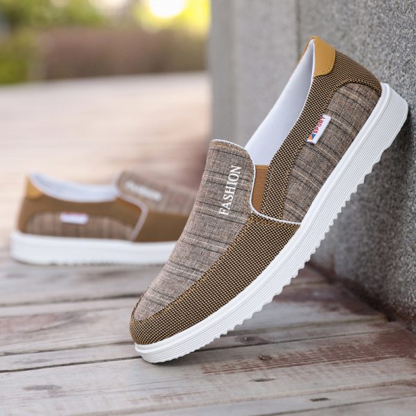 Men's Casual Shoes Board Shoes Breathable Canvas Shoes - Image 2