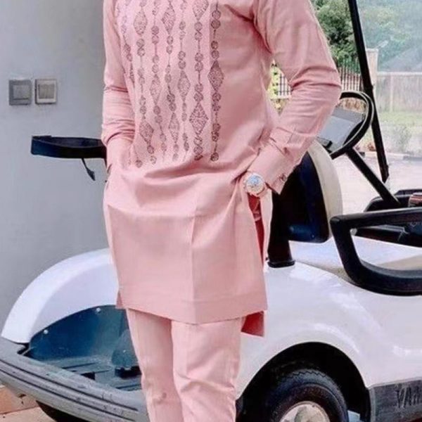 Suit African Ethnic Print Casual Men - Image 5