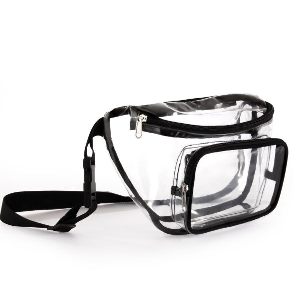 PVC Waist Bag Outdoor Sports Transparent Belt Bag - Image 6