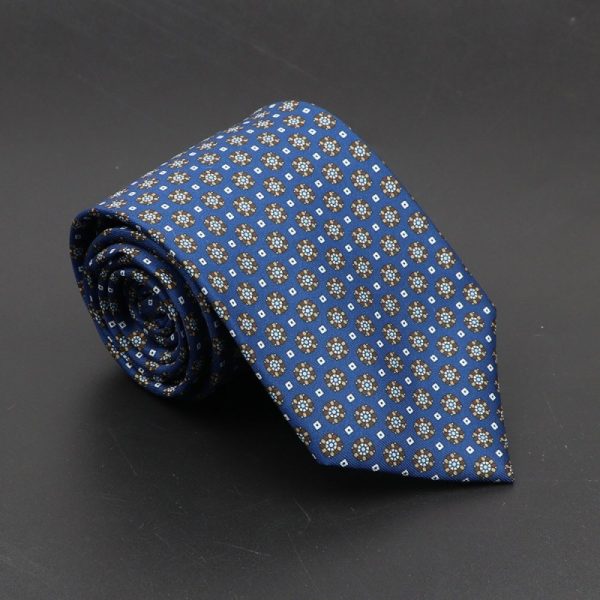 Super Soft Bohemian Silk Ties Men's Fashion 75mm Necktie - Image 6