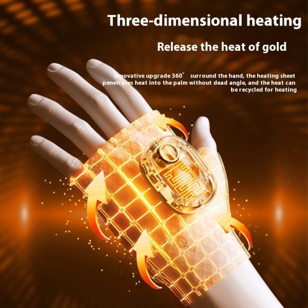 Electric Heating Gloves Rechargeable Cycling Warm Gloves - Image 2