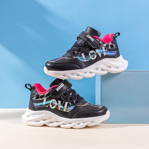 Korean Style Trendy Shoes Girls  Girls Shoes Children's Sports Shoes - Image 5
