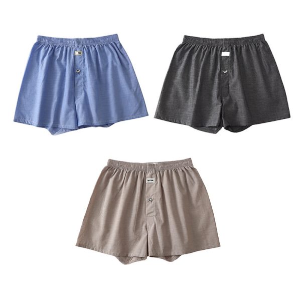 Loose Men's Underwear Solid Color Simple And Breathable - Image 7