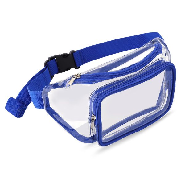 PVC Waist Bag Outdoor Sports Transparent Belt Bag - Image 8