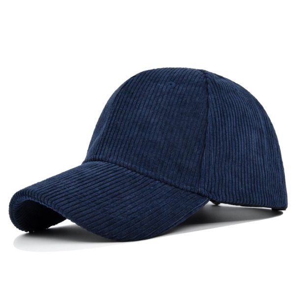 Fashion Corduroy All-matching Peaked Cap Men - Image 5