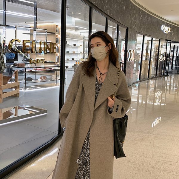 Fashion Women's New Autumn And Winter Woolen Coat - Image 4