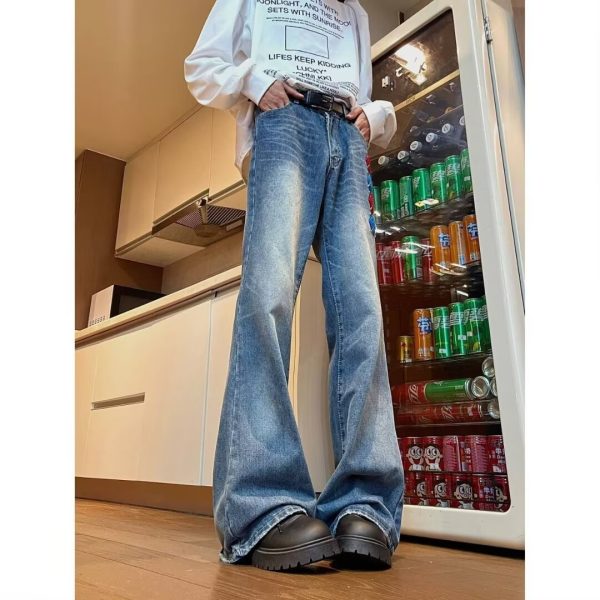 American-style Retro Washed Design Towel Embroidered Skinny Jeans For Women - Image 5