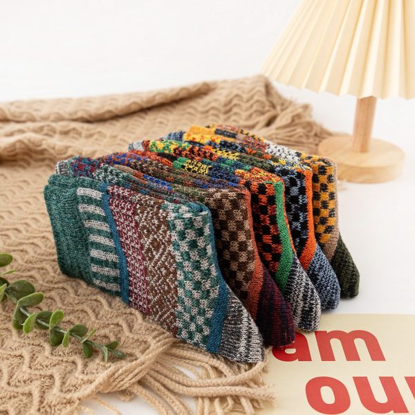Autumn And Winter Thickening Wool Socks Men And Women - Image 4