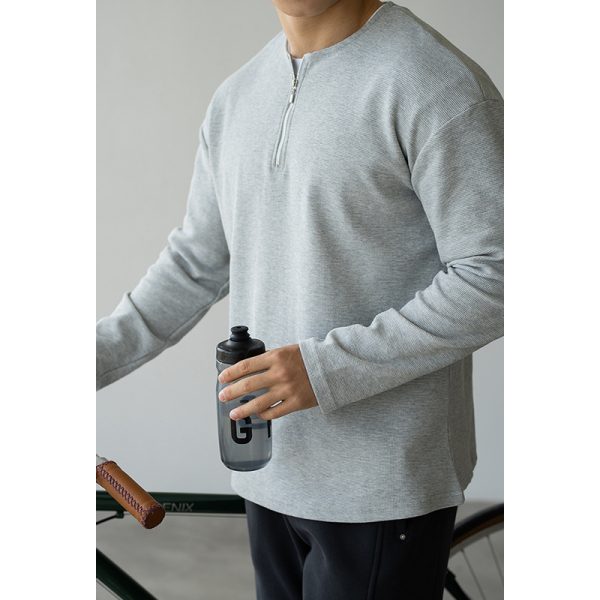 Spring Lapel T-shirt Solid Color Commute Loose Bottoming Shirt - Image 4