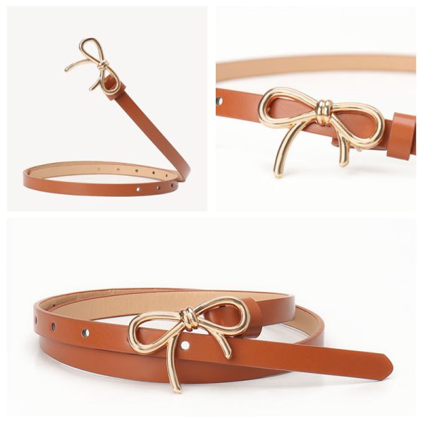 Fashion All-match Bow Decorative Band Belt - Image 4