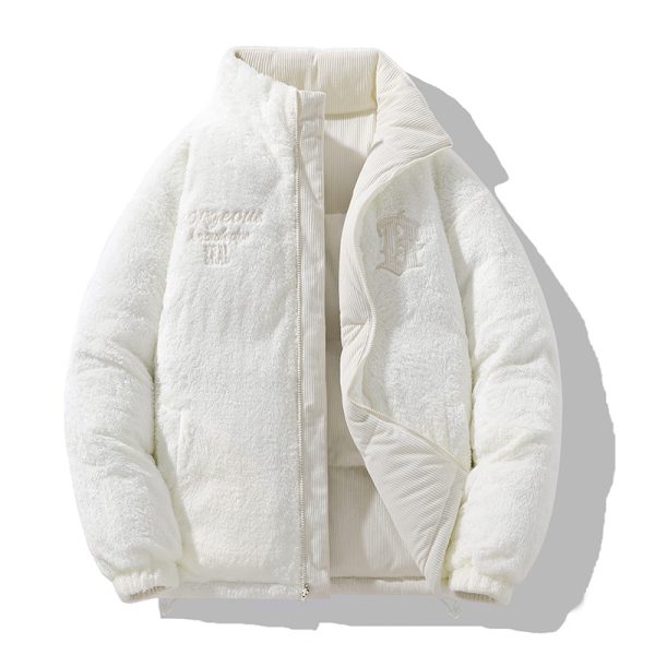 Faux Cashmere Coat Men's Double-sided Stand Collar - Image 6