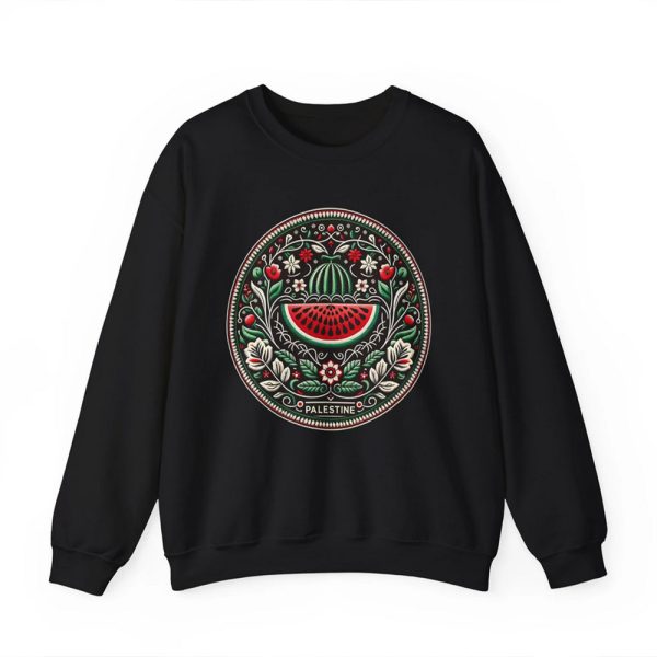 Cartoon Casual Watermelon Pattern Sports Sweater - Image 2