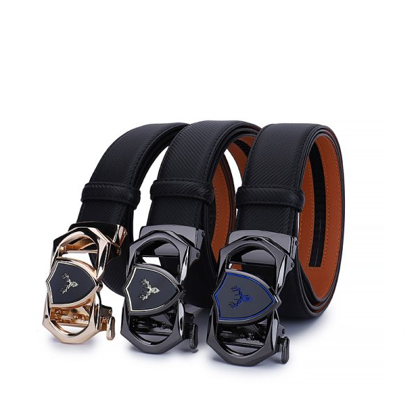 Real Leather Belt For Men's Business And Leisure - Image 2