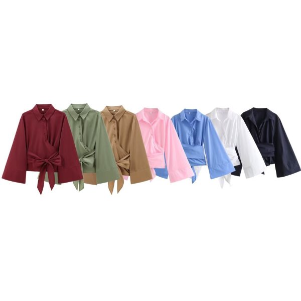Niche Design Long Sleeve All-matching Shirt - Image 5