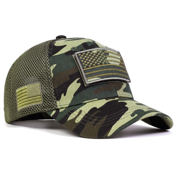 Sun Protection Sports Velcro Outdoor Military Fans Men's Camouflage Hat - Image 3