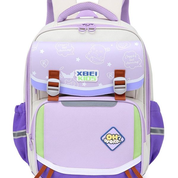 Schoolbag Burden Reduction Spine Protection Lightweight And Large Capacity Backpack - Image 5