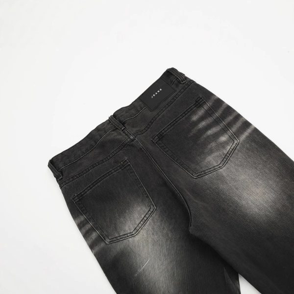 Retro Cat Beard Straight Jeans Loose Casual Wide Leg Pants - Image 2