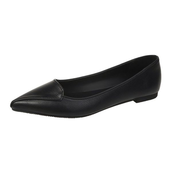 Fashion Personality Shallow Mouth Women's Flat Heel Shoes - Image 5