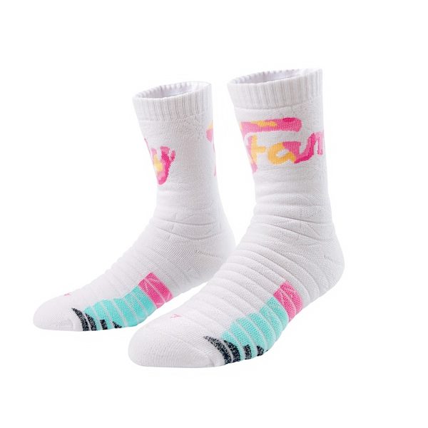 Basketball Men's American-style Long Towel Bottom Sports Socks - Image 8
