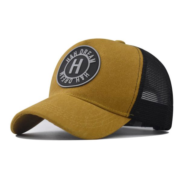 Embroidered Baseball Cap Washed Old Peaked Cap - Image 8