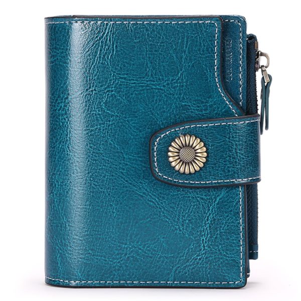 Hasp Clutch Girls Coin Pocket Multifunctional Card Holder - Image 2