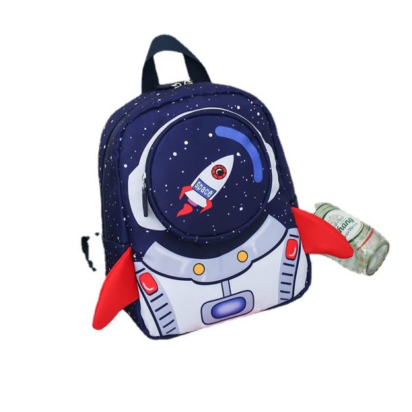 Anti-lost Children Backpack Hand Holding Rope Kindergarten Backpack - Image 5