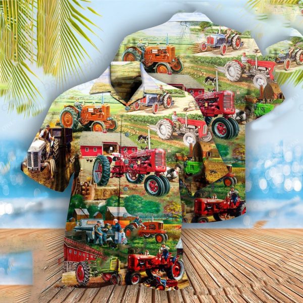 Fashion Bus Pattern Summer Men's Casual Shirt - Image 8