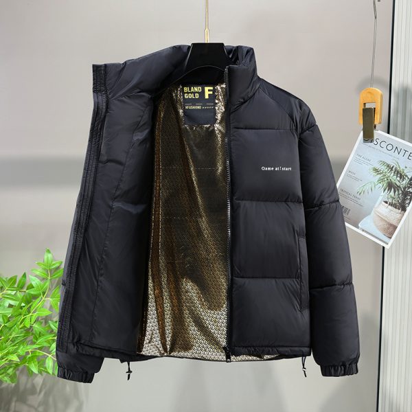 Men's Casual Loose Thick Coat Cotton-padded Jacket - Image 4