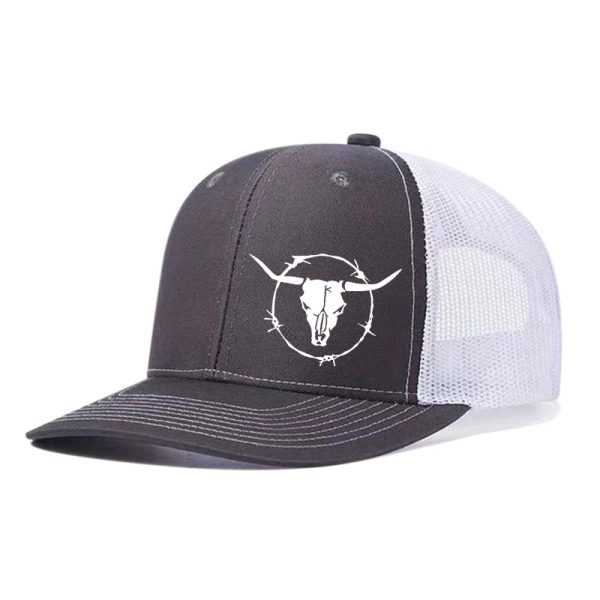 Outdoor Sports Cow Head Printed Baseball Cap - Image 9