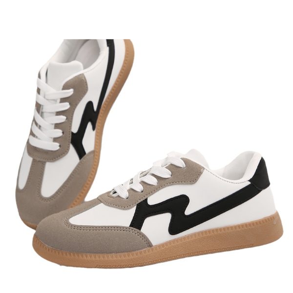Fashionable Flat Casual Lace-up Student Sports Women's Board Shoes - Image 5