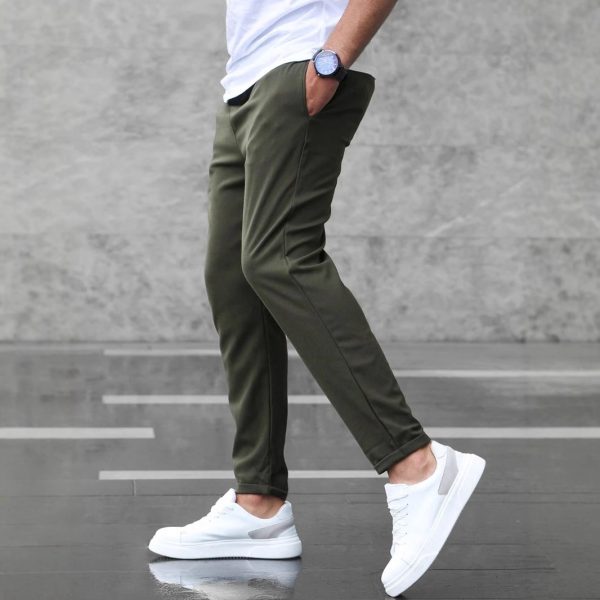 Men's Business All-match Casual Cropped Pants - Image 2