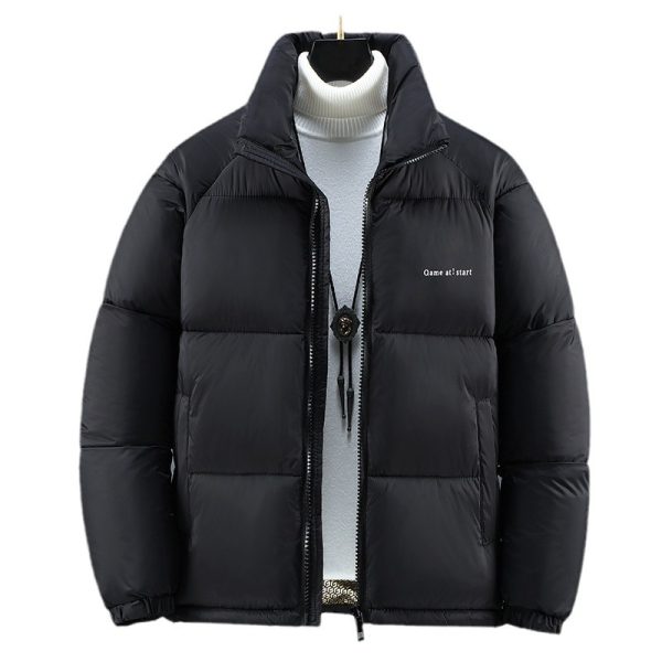 Men's Casual Loose Thick Coat Cotton-padded Jacket - Image 5