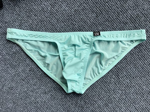 New Upturned Men's Low Waist Ice Silk Briefs - Image 5