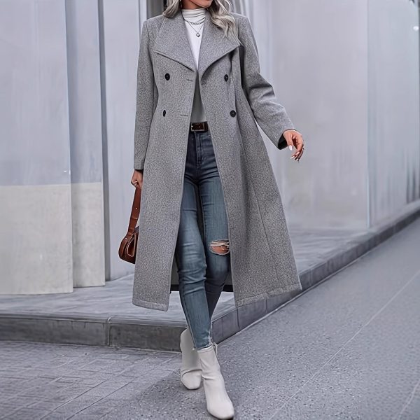 Lady Temperamental Overknee Thickened Coat - Image 3
