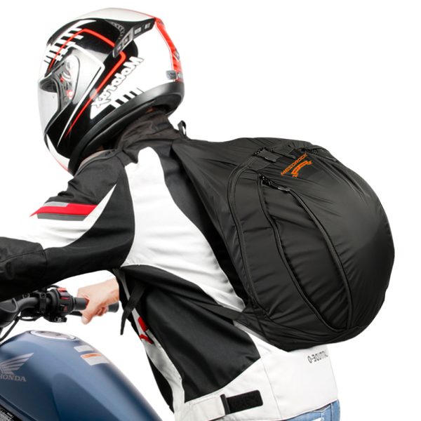 Motorcycle Backpack Locomotive Helmet Bag Foldable Waterproof - Image 5