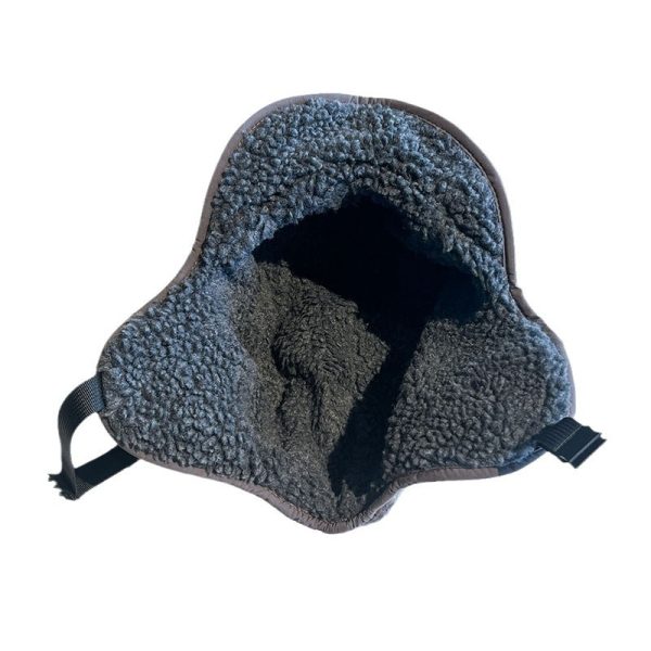 Thickened Fleece-lined Lamb Wool Warm Earflaps Cap - Image 5
