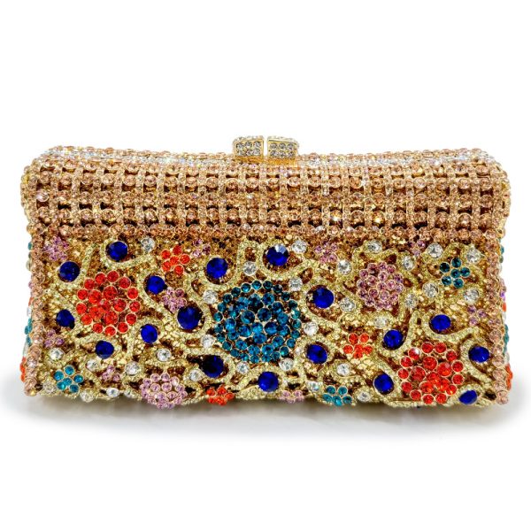 Handmade Spot Drill Dinner Bag Fashion Lady - Image 10