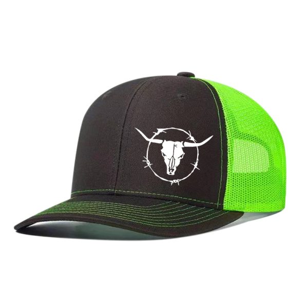 Outdoor Sports Cow Head Printed Baseball Cap - Image 8