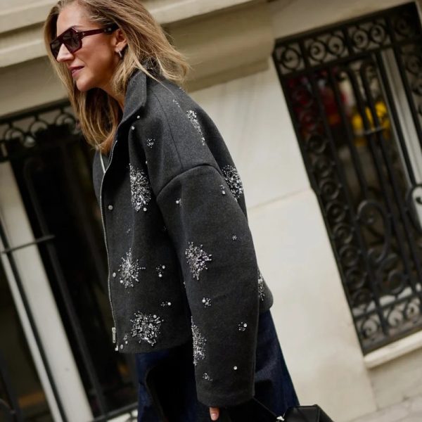 Autumn And Winter Women's Jacket Personality Street Loose - Image 3