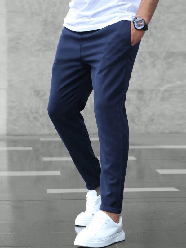 Men's Business All-match Casual Cropped Pants - Image 10