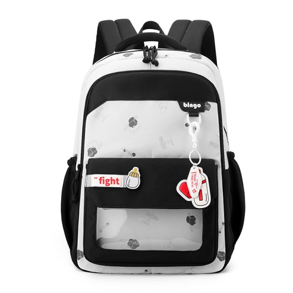 Leisure Student Bag College Style Backpack - Image 5