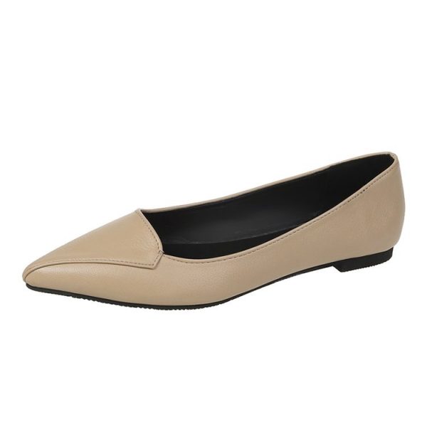 Fashion Personality Shallow Mouth Women's Flat Heel Shoes - Image 6