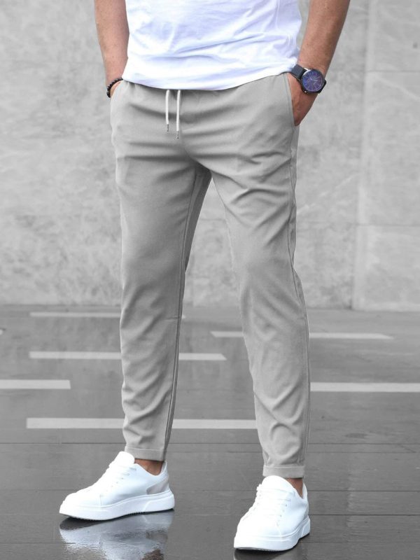 Men's Business All-match Casual Cropped Pants - Image 9